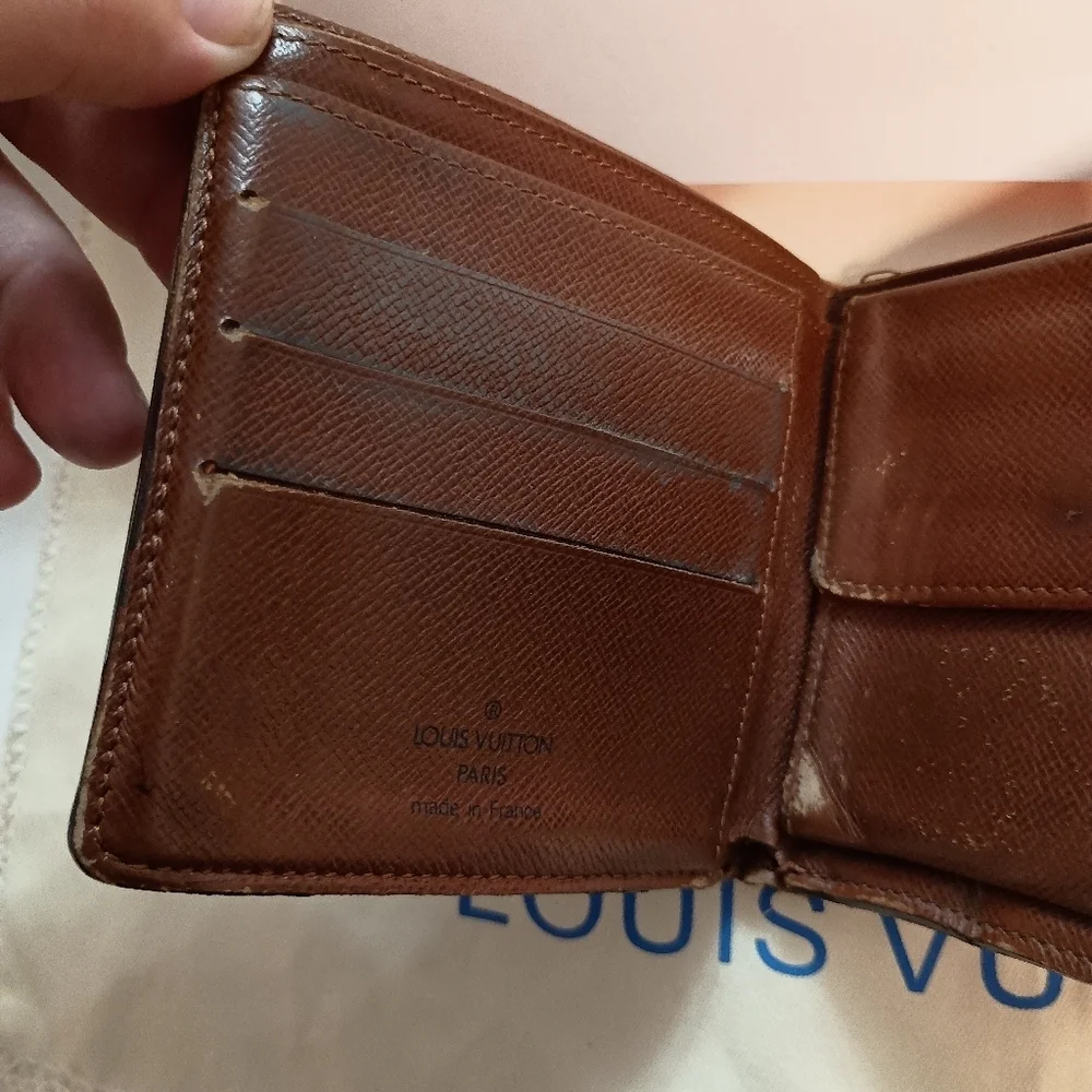 Louis Vuitton Multiple Wallet Monogram Canvas Authentic